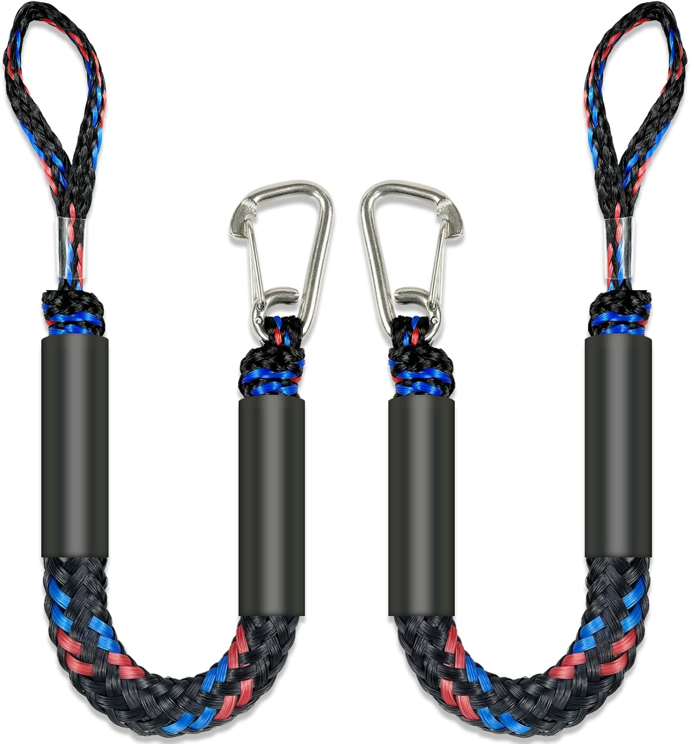 Fishing Kayak Anchor - 2pcs Marine Bounce Rope Elastic Mooring