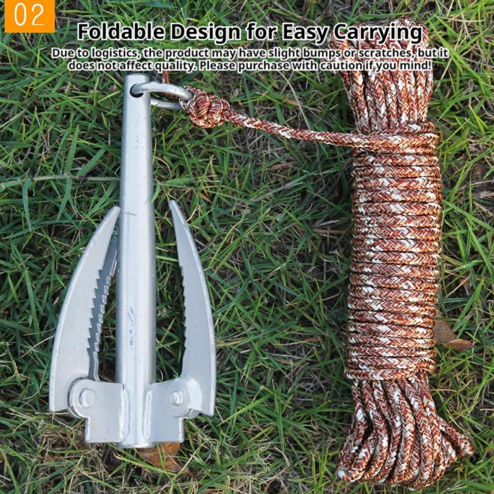 Outdoors Grappling Hook Surviv - Fishing Kayak Anchor reseña y precio