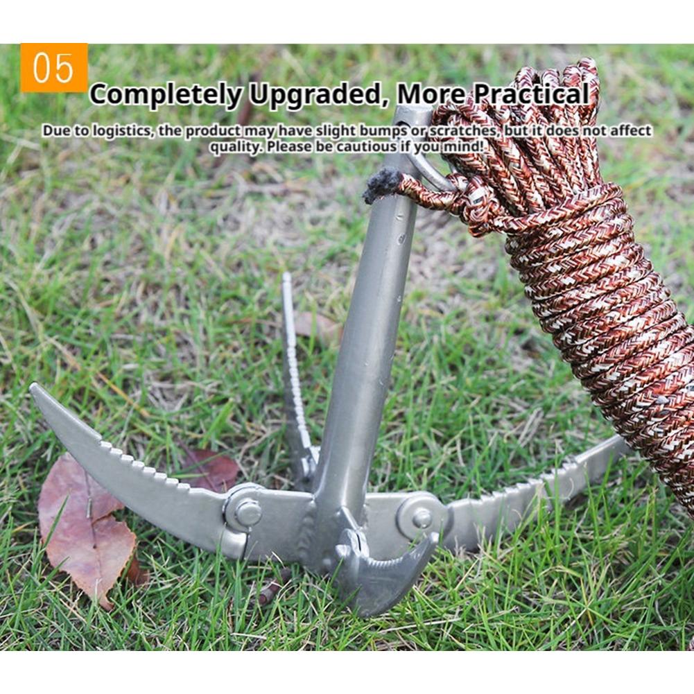 Outdoors Grappling Hook Surviv - Fishing Kayak Anchor reseña y precio