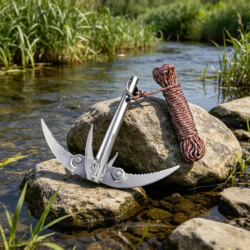 Outdoors Grappling Hook Surviv - Fishing Kayak Anchor reseña y precio