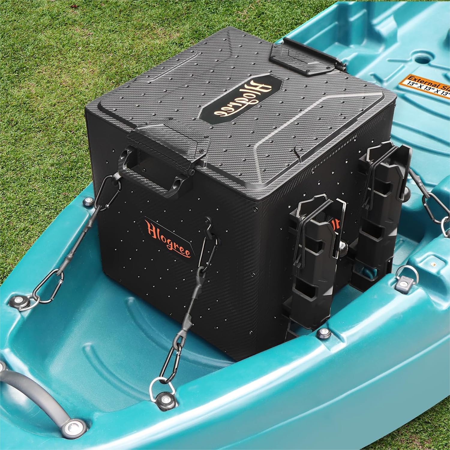 Compact Kayak Fishing Crate wi - Fishing Kayak Crate reseña y precio