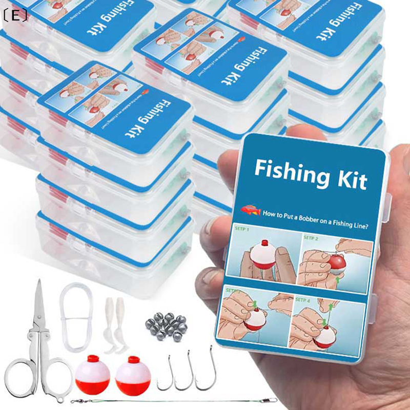 〔E〕24Pcs/Set Emergency Fishing - Fishing Kayak Crate reseña y precio
