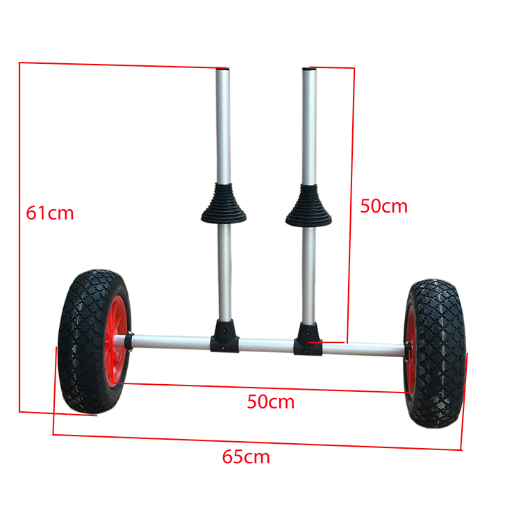 Aluminum Folding Universal Kay - Fishing Kayak Cart reseña y precio