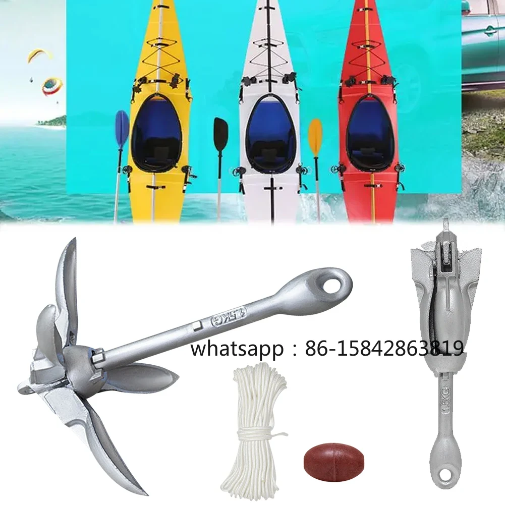 0.7KG 1.5KG Stainless Steel Fo - Fishing Kayak Anchor reseña y precio