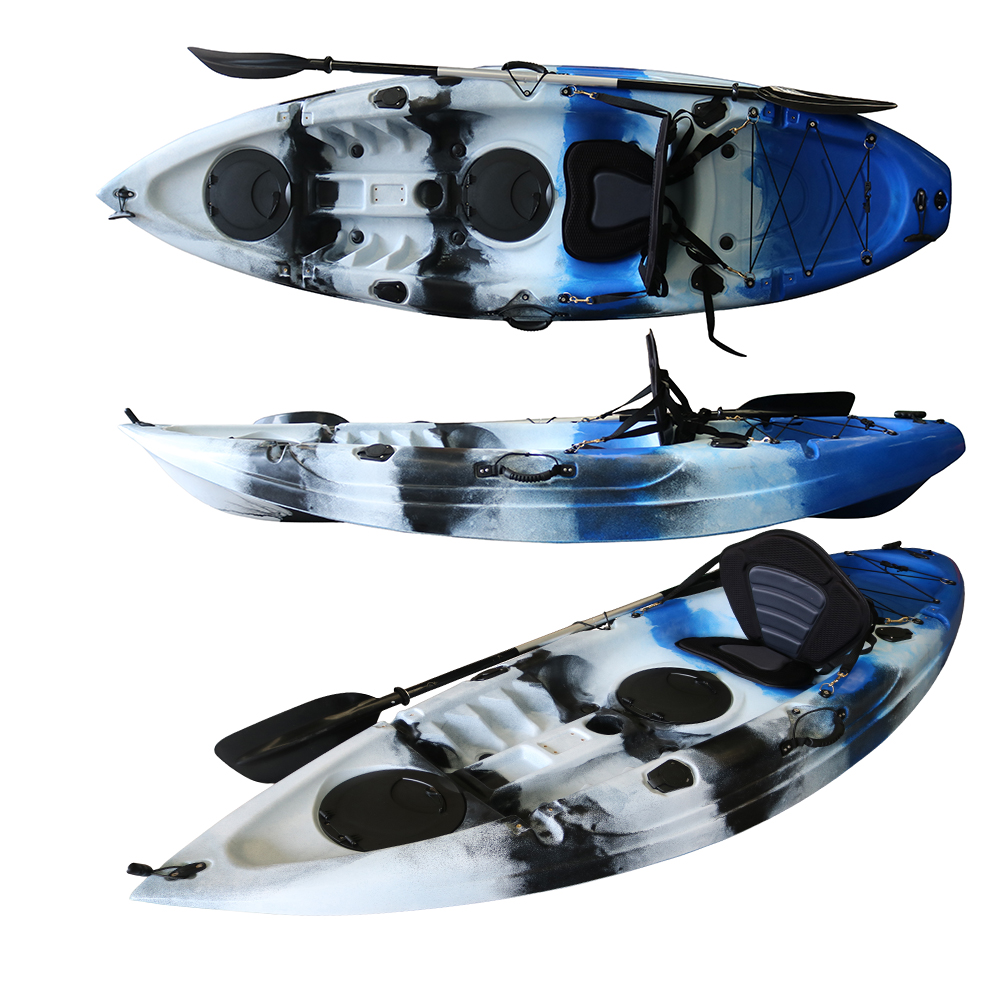 2.65m Single Seat HDPE Sit-On- - Fishing Kayak Pedal Drive reseña y precio