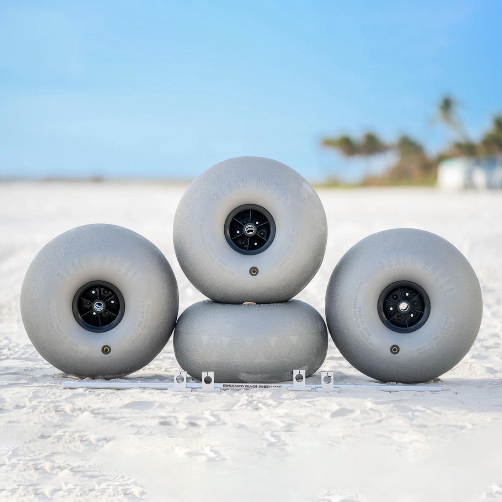 PVC Balloon Wheels for Dinghy  - Fishing Kayak Cart reseña y precio