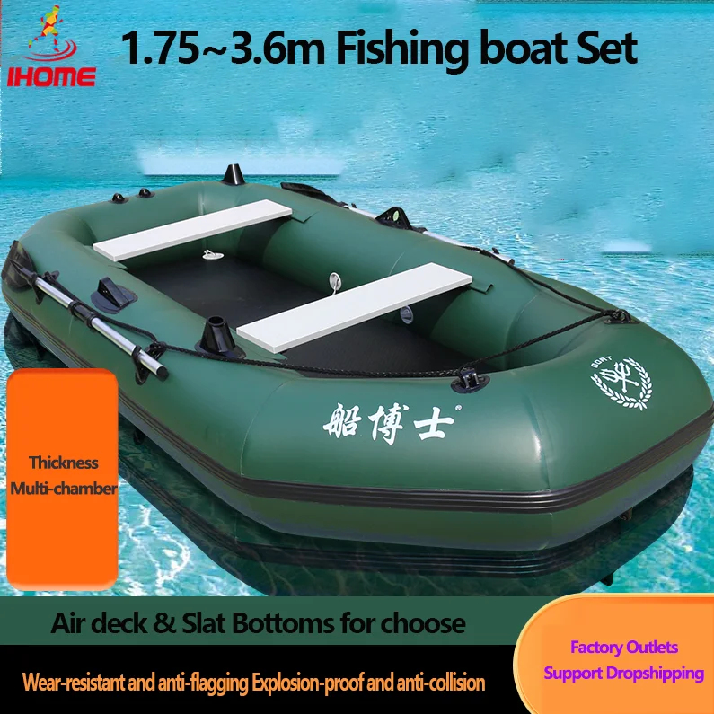 1.75~3.6m Green Fishing Kayak  - Fishing Kayak Sit On Top reseña y precio