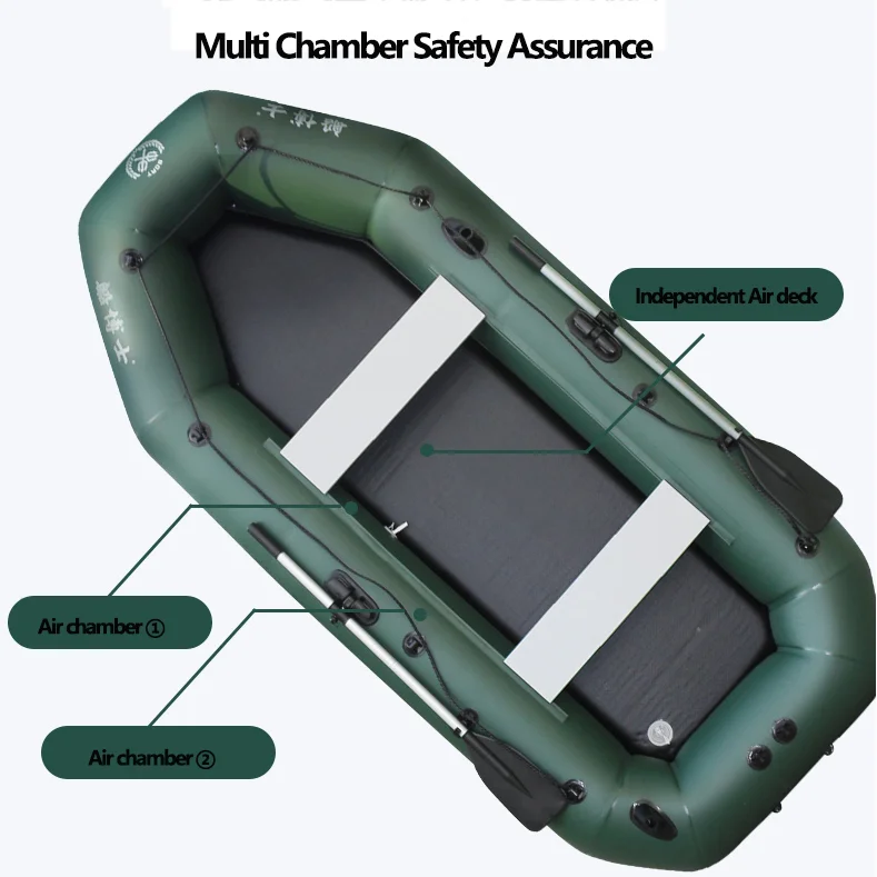 1.75~3.6m Green Fishing Kayak  - Fishing Kayak Sit On Top reseña y precio