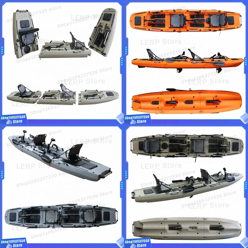 14.5FT Modular Kayak Double Se - Fishing Kayak Sit In reseña y precio