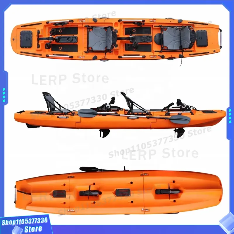 14.5FT Modular Kayak Double Se - Fishing Kayak Sit In reseña y precio