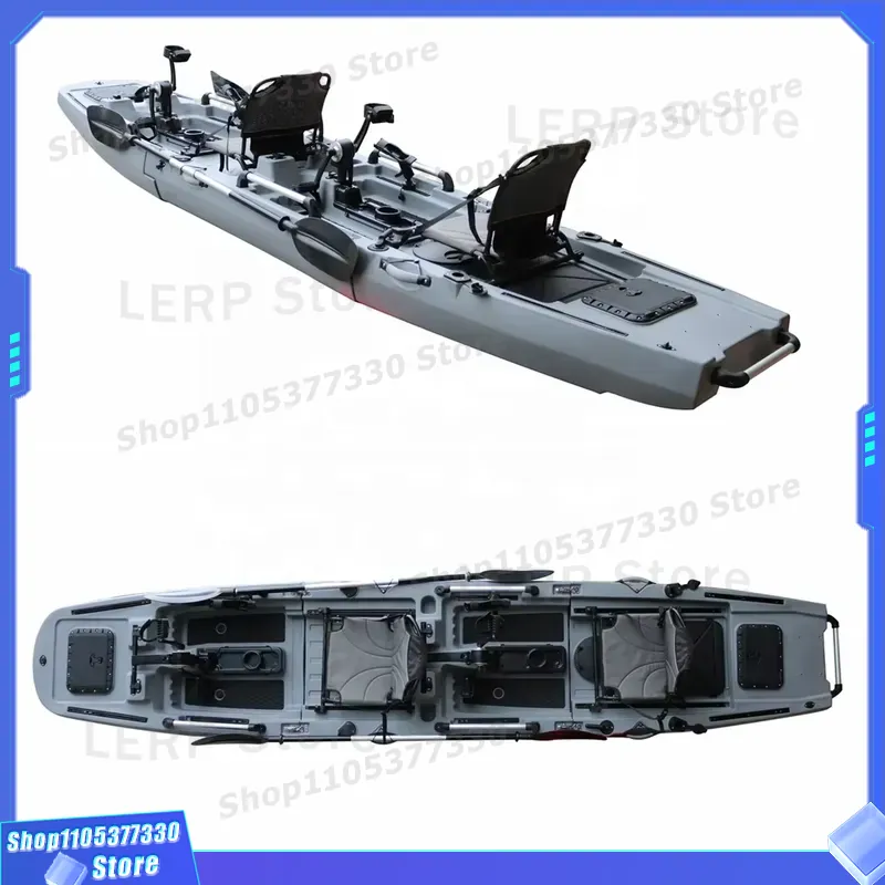 14.5FT Modular Kayak Double Se - Fishing Kayak Sit In reseña y precio