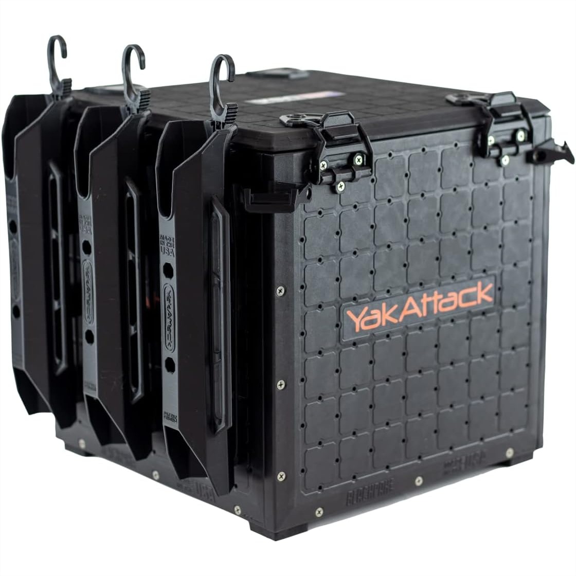 Fishing Crate with 3 Rod Holde - Fishing Kayak Crate reseña y precio
