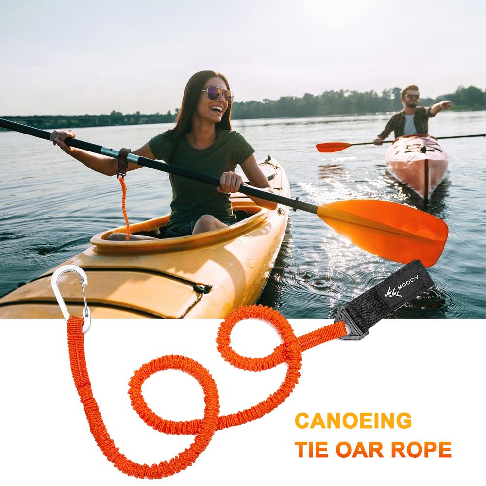 5-1PCS Elastic Kayak Canoe Pad - Fishing Kayak Paddle Leash reseña y precio
