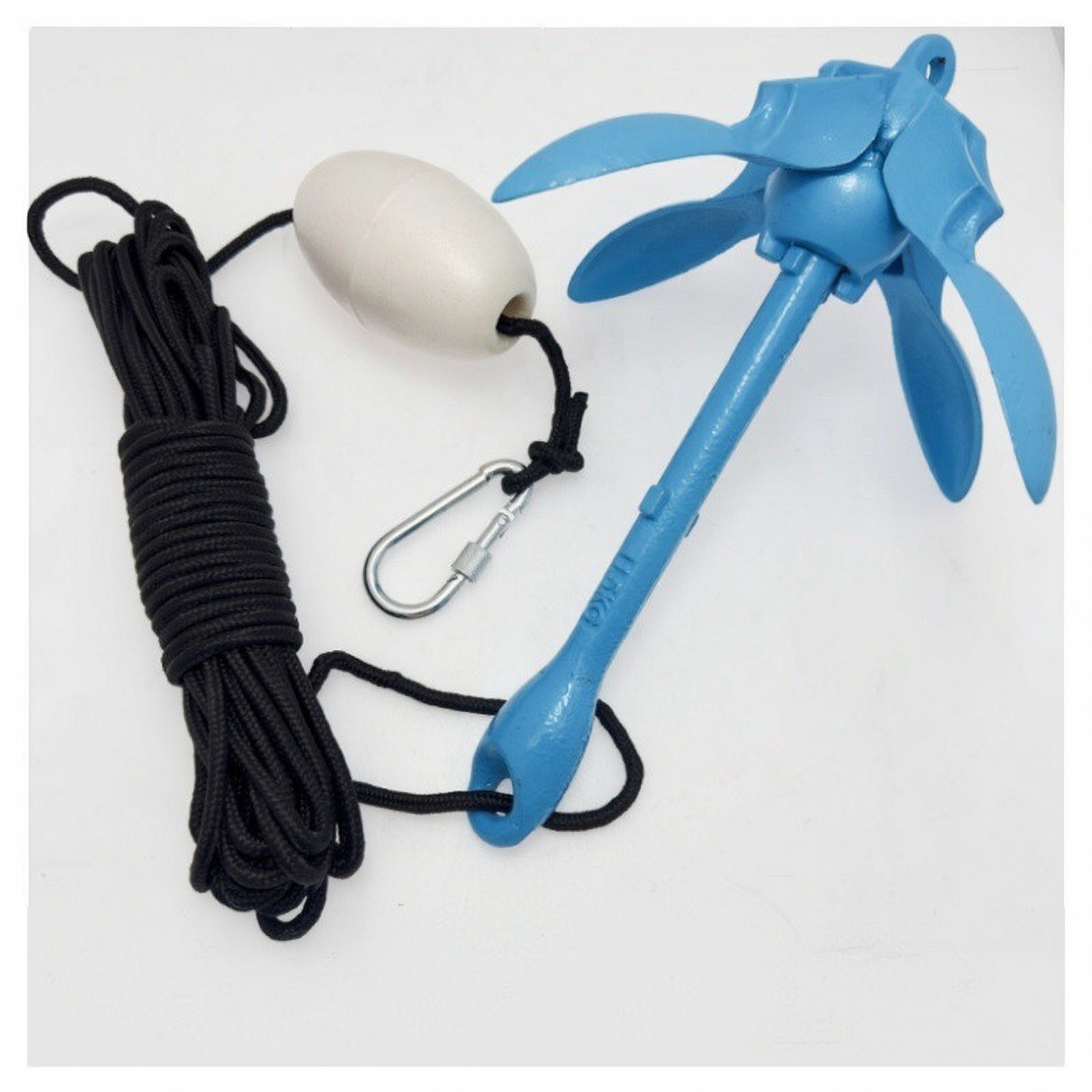 Folding Anchor Kit with Buoy a - Fishing Kayak Storage Bag reseña y precio