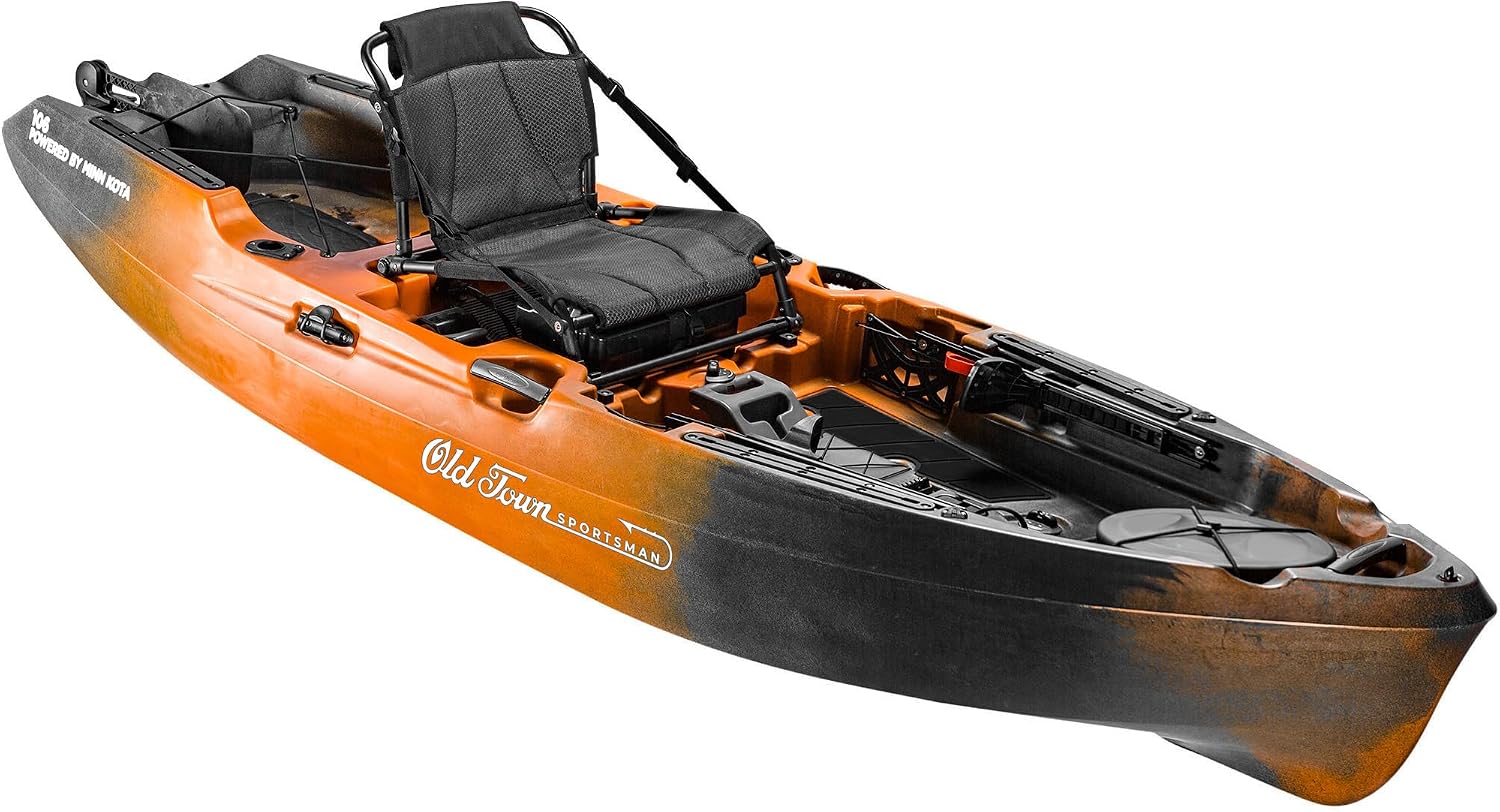 Old Town Sportsman 106 Powered - Fishing Kayak Sit In reseña y precio