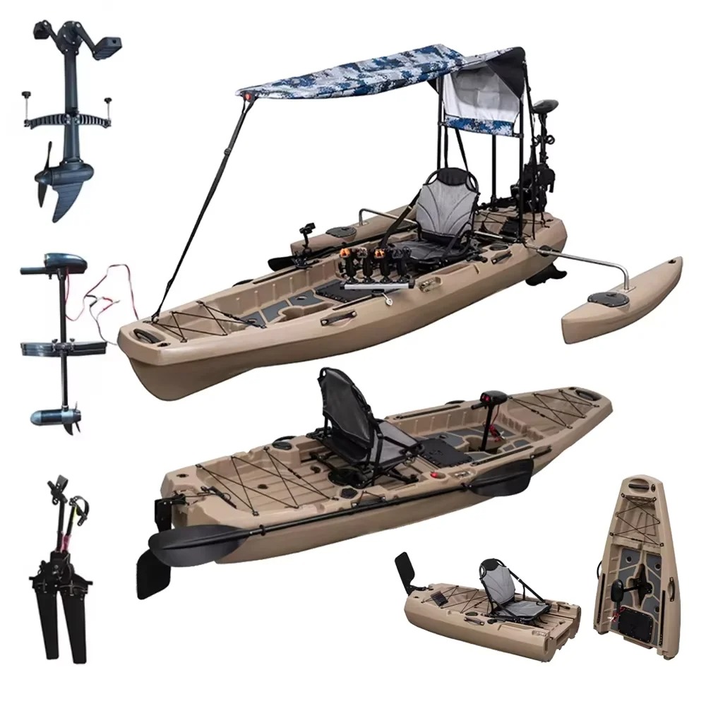 LLDPE Modular Kayak Canoe w/Pe - Fishing Kayak Pedal Drive reseña y precio