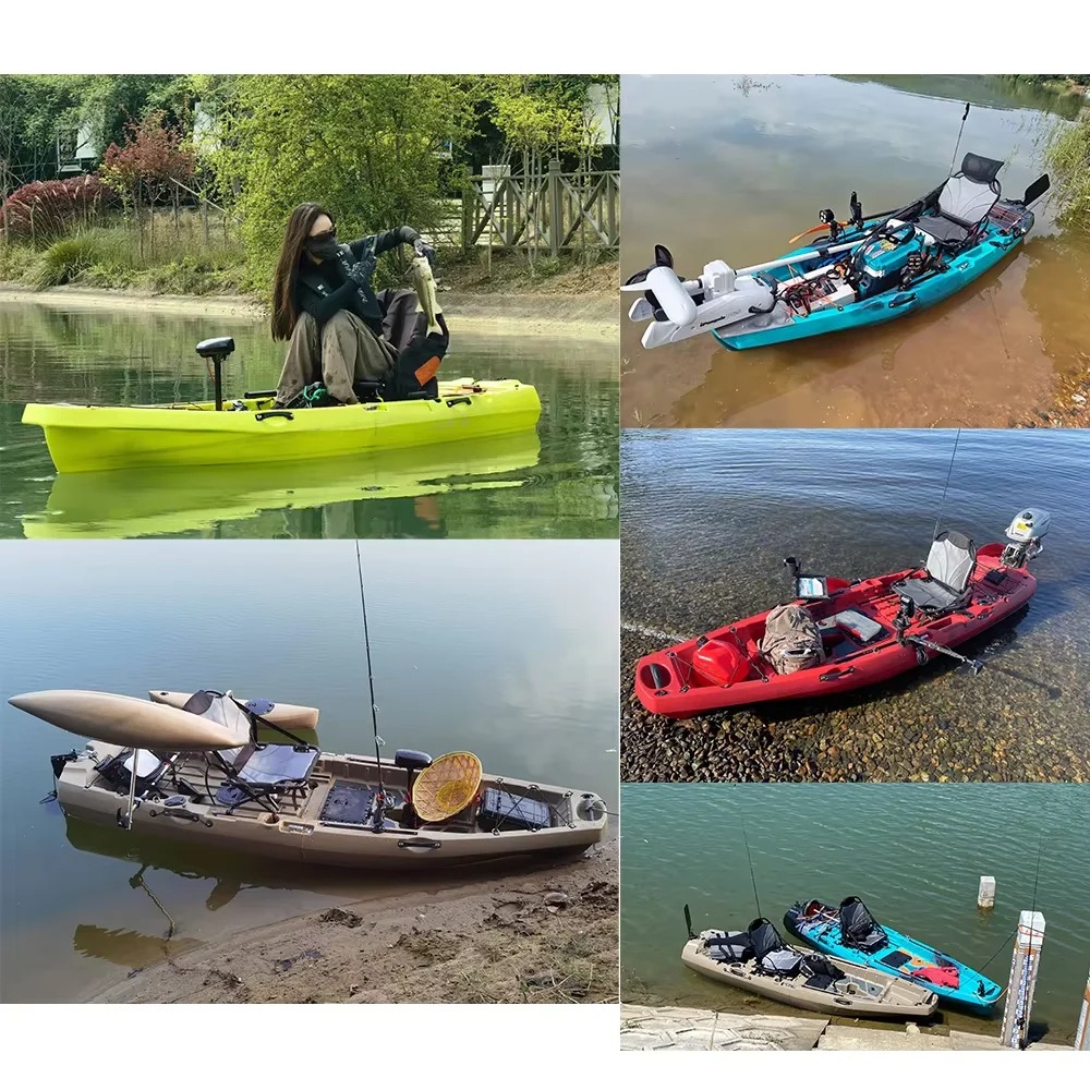 LLDPE Modular Kayak Canoe w/Pe - Fishing Kayak Pedal Drive reseña y precio