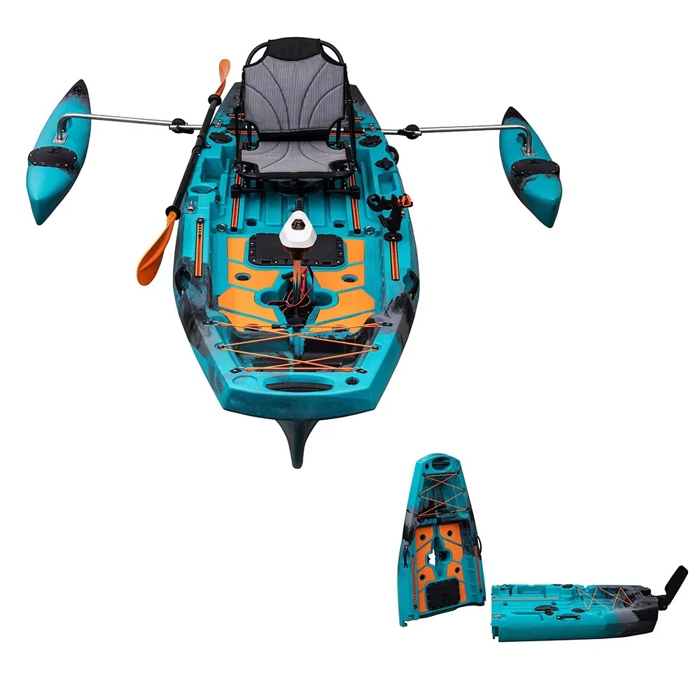 LLDPE Modular Kayak Canoe w/Pe - Fishing Kayak Pedal Drive reseña y precio