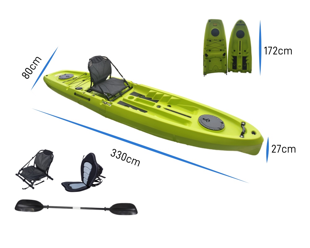 2025 NEW Modular Kayak 11ft Si - Fishing Kayak Paddle reseña y precio