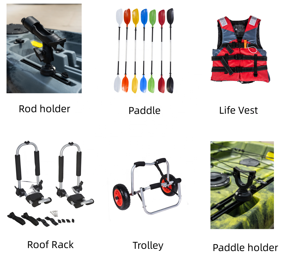 LSF  Aluminum Durable Hand Kay - Fishing Kayak Cart reseña y precio
