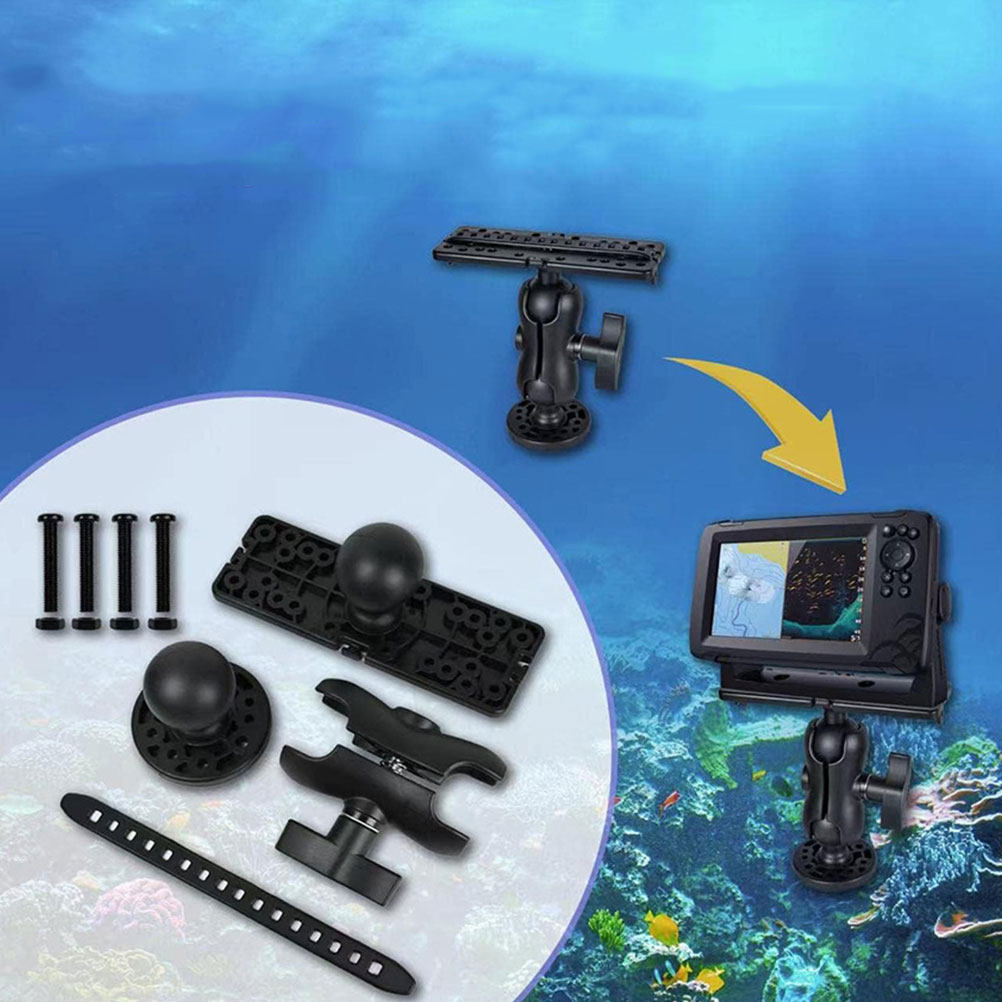 1Set 360 Degree Rotating Kayak - Fishing Kayak Fish Finder Mount reseña y precio