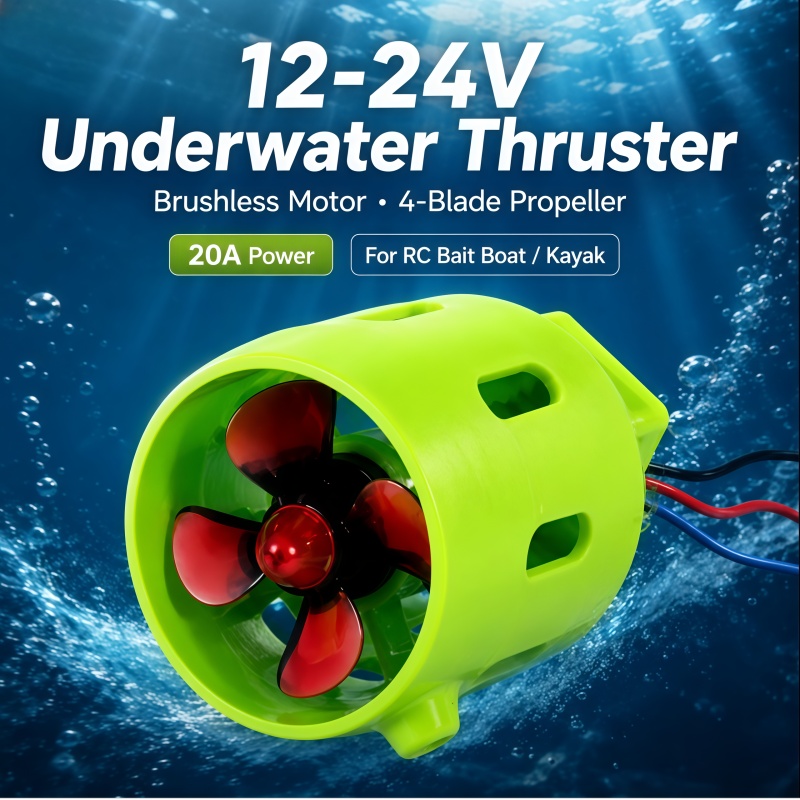 12-24V 20A Brushless Underwate - Fishing Kayak Trolling Motor reseña y precio