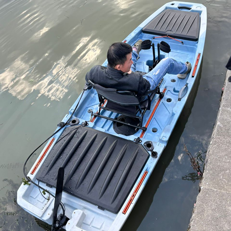 10FT Single Seat LLDPE Sit On  - Fishing Kayak Pedal Drive reseña y precio