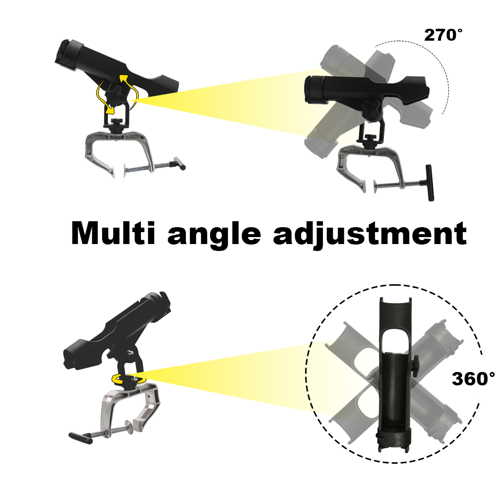 JSFUN 1PC Fishing Bracket Mult - Fishing Kayak Rod Holder reseña y precio