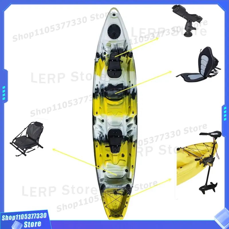2 Person Plastic Rigid Sit Ton - Fishing Kayak Sit In reseña y precio