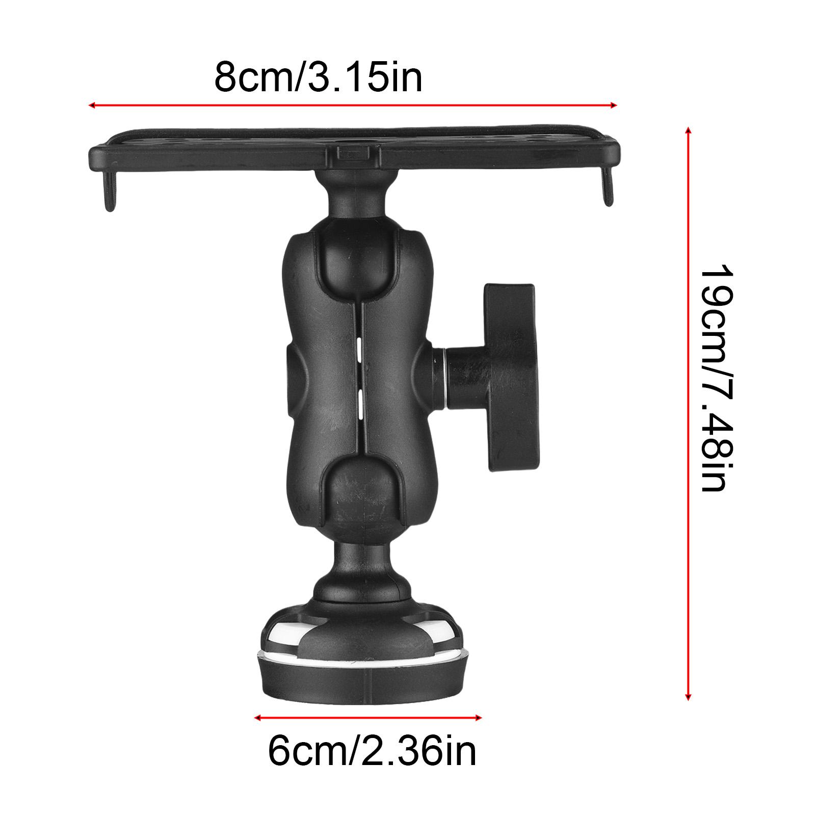 Fish Finder Mount with Rectang - Fishing Kayak Fish Finder Mount reseña y precio