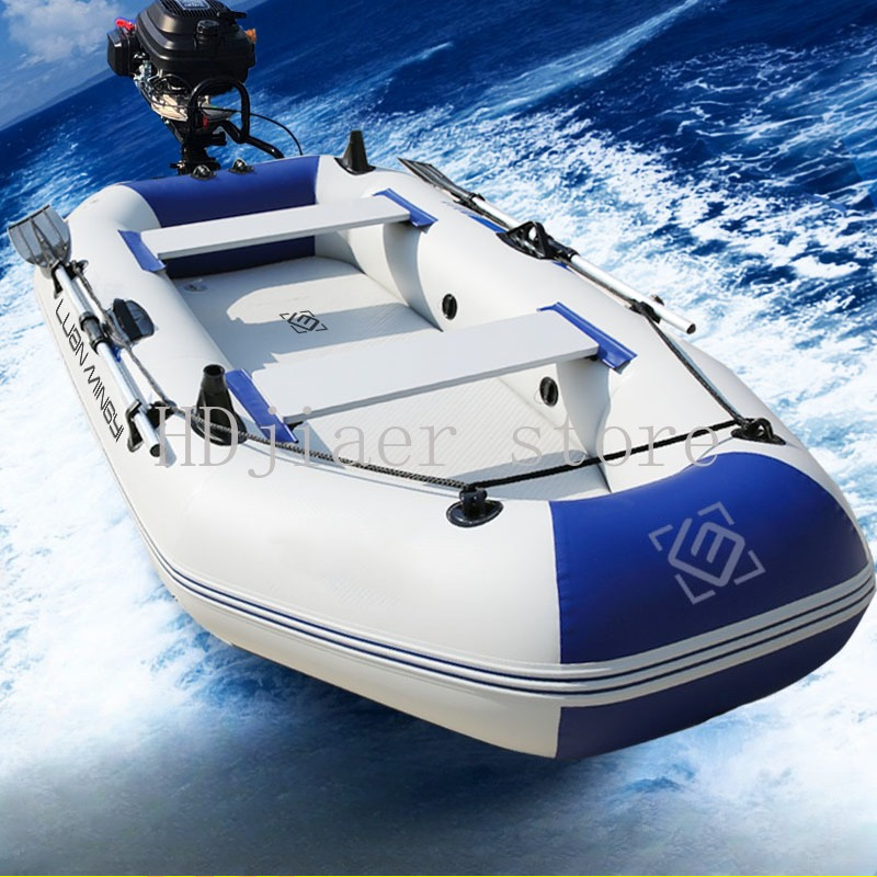 Inflatable Boat with Hard Bott - Fishing Kayak Inflatable reseña y precio