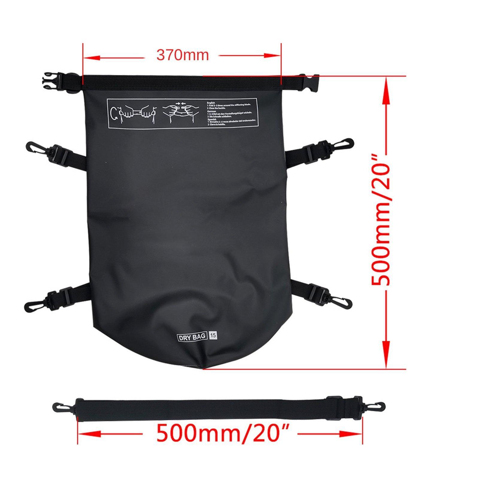 Waterproof Dry Bag Storage Adj - Fishing Kayak Storage Bag reseña y precio